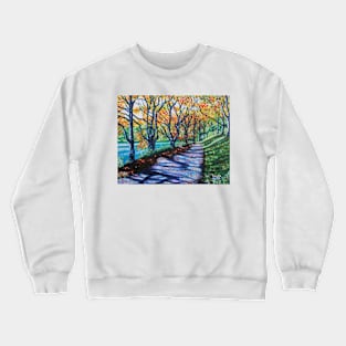 'Bass Lake in the Fall' Crewneck Sweatshirt